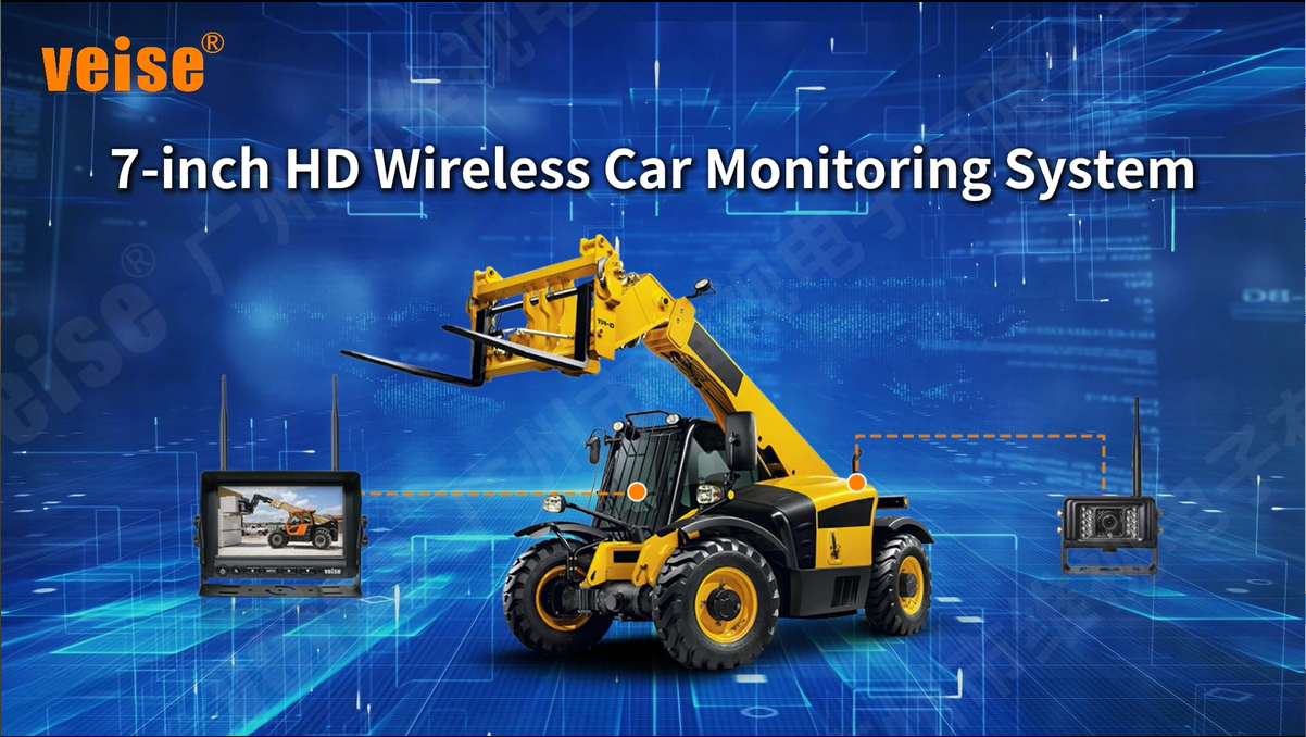 7-inch HD Wireless Car Monitoring System