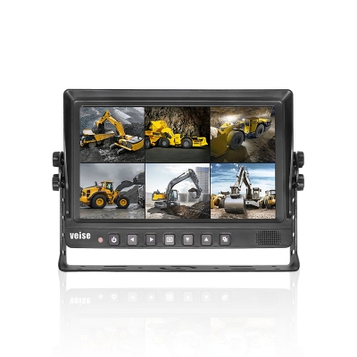 9-inch HD 6-channel DVR monitor