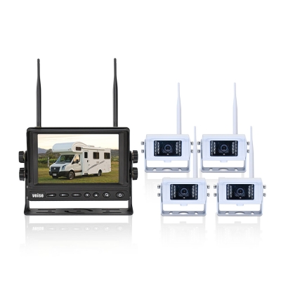 5-inch 1080P Quad Screen RV/Trucks Wireless Camera Monitor System