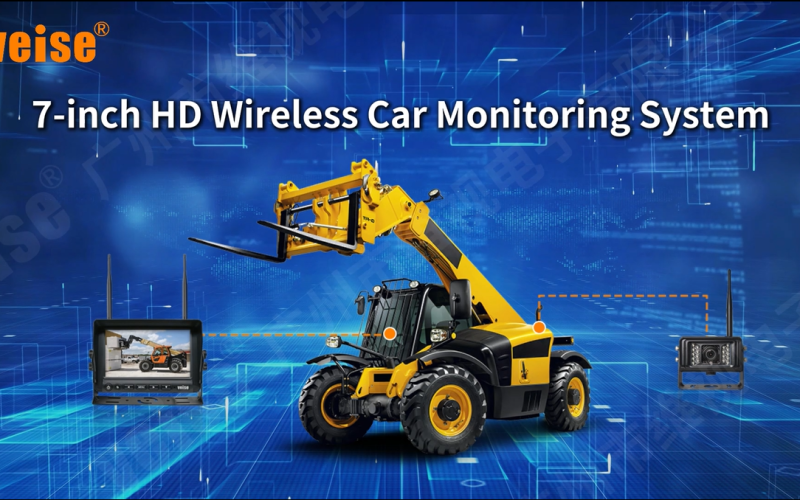 7-inch HD Wireless Car Monitoring System