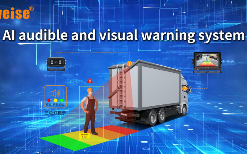 Al audible and visual warning system